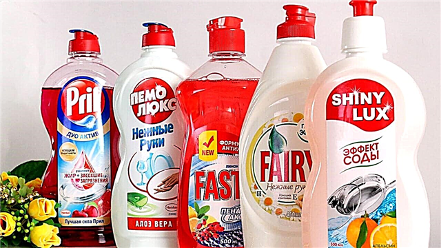 10 najlepších detergentov na umývanie riadu, hodnotenie Roskachestvo