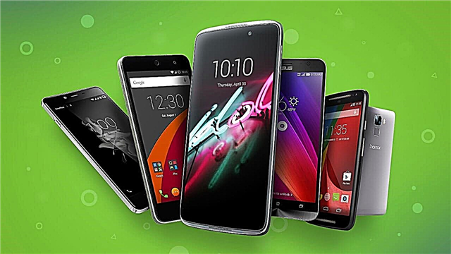 Os melhores smartphones de 2018 até 6000-7000 rublos