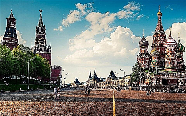 The most popular cities of Russia among foreign tourists