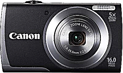 Revisão da câmera Canon PowerShot A2500 Black