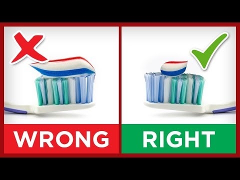 Top 10 des erreurs pour se brosser les dents