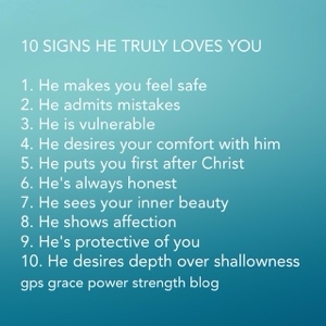 أعلى 10 علامات رجل في الحب