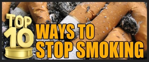 10 הדרכים הראשונות להפסיק לעשן